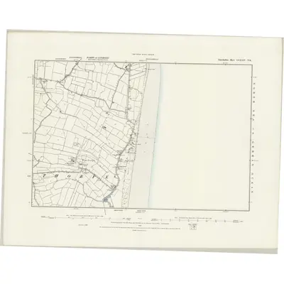 1887 Map of Lincolnshire LXXXIV.NE, 1888 Print