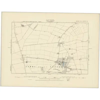 1887 Map of Lincolnshire LXXXVII.SW