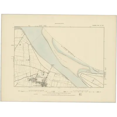 1886 Map of Lincolnshire VI.NW