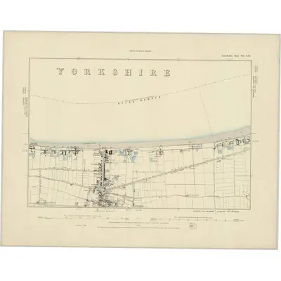 1886 Map of Lincolnshire VII_NW