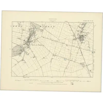 1886 Map of Lincolnshire VII.SE