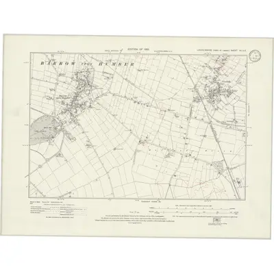 1933 Map of Lincolnshire VII.SE