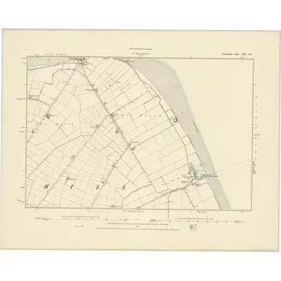 1886 Map of Lincolnshire VIII.NW