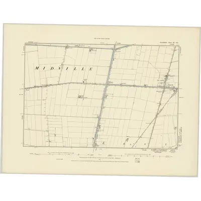 1887 Map of Lincolnshire XC.SE
