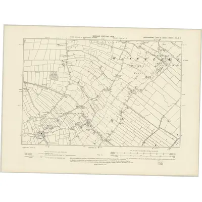1904 Map of Lincolnshire XCI.SE, 1906 Print