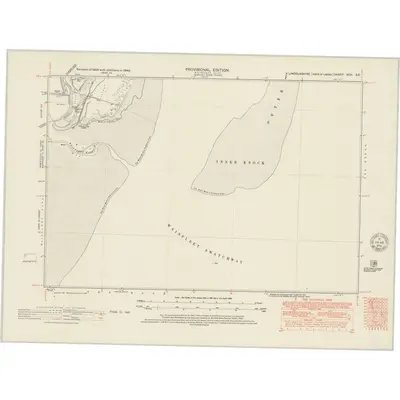 1946 Map of Lincolnshire XCII.SE, 1951 Print