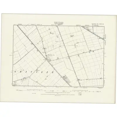 1888 Map of Lincolnshire XCIX.SE
