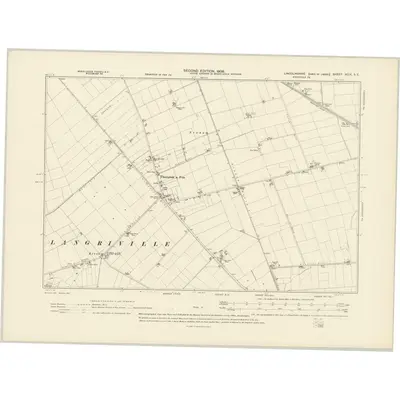 1904 Map of Lincolnshire XCIX.SE, 1906 Print