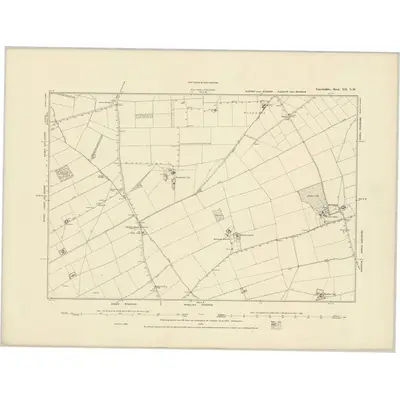 1886 Map of Lincolnshire XII.NW