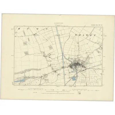 1886 Map of Lincolnshire XIX.SE