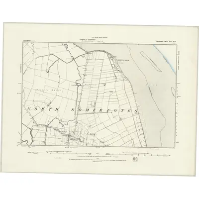 1888 Map of Lincolnshire XLI.NW