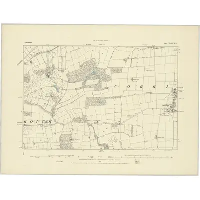 1885 Map of Lincolnshire XLIII.NW