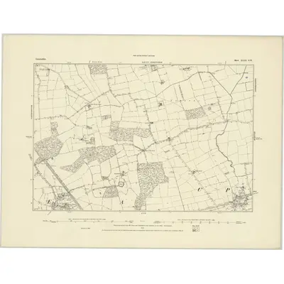 1885 Map of Lincolnshire XLIII.SW