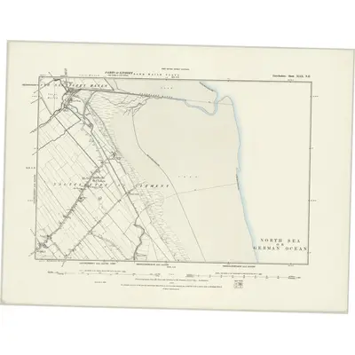 1888 Map of Lincolnshire XLIX.NE