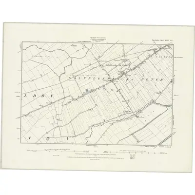 1888 Map of Lincolnshire XLIX.SW