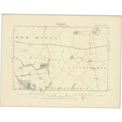 1887 Map of Lincolnshire XLVII.SW