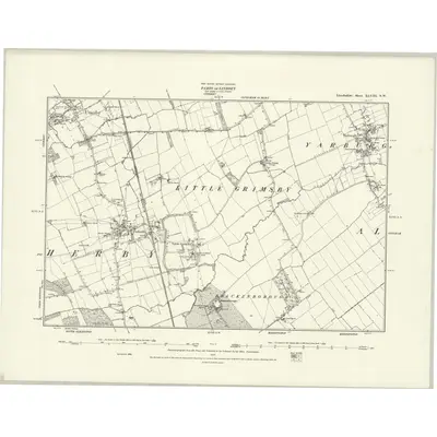 1888 Map of Lincolnshire XLVIII.NW