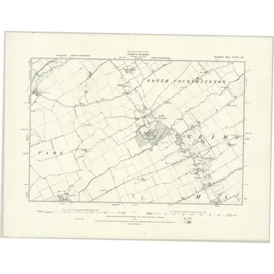 1888 Map of Lincolnshire XLVIII.SE
