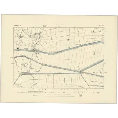 1885 Map of Lincolnshire XVII.NE
