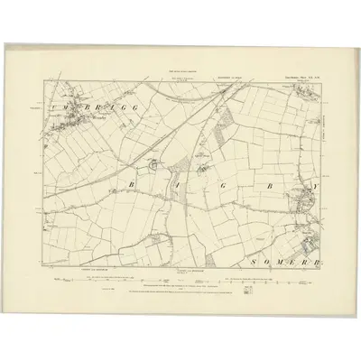 1886 Map of Lincolnshire XX.SW