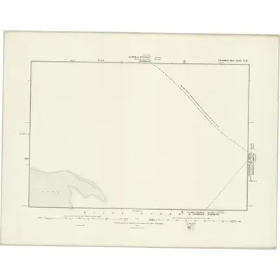 1887 Map of Lincolnshire XXIII.NW, 1888 Print