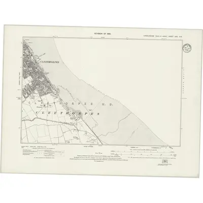 1932 Map of Lincolnshire XXIII.SW