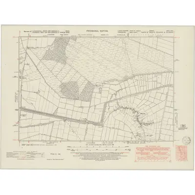 1946 Map of Lincolnshire XXIV.NE, 1950 Print