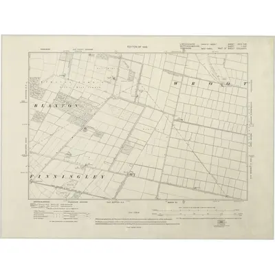 1919 Map of Lincolnshire XXIV.SE, 1922 Print