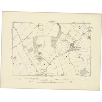 1887 Map of Lincolnshire XXIX.NE