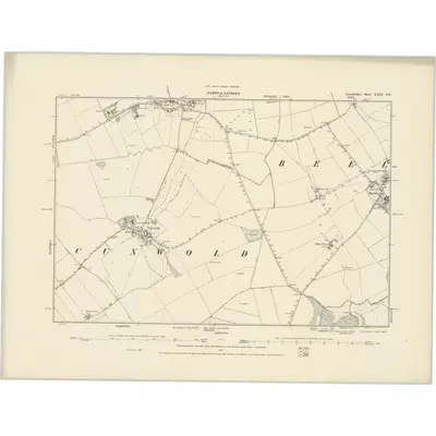 1887 Map of Lincolnshire XXIX.SE