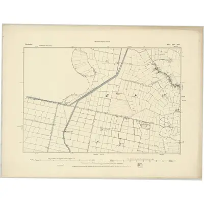 1885 Map of Lincolnshire XXV.NW