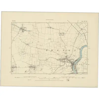 1885 Map of Lincolnshire XXV.SE