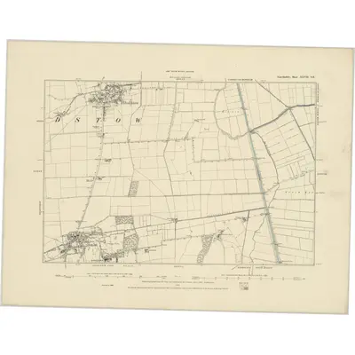 1886 Map of Lincolnshire XXVII.SE