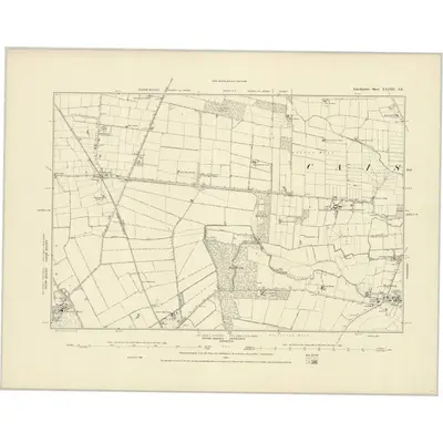 1886 Map of Lincolnshire XXVIII.SE