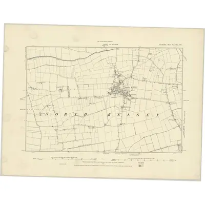 1886 Map of Lincolnshire XXVIII.SW