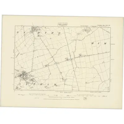 1887 Map of Lincolnshire XXX.NE