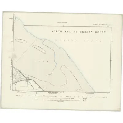 1888 Map of Lincolnshire XXXII.NW & XXXII.SW