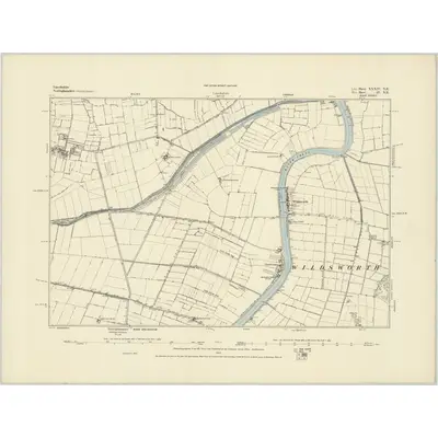 1885 Map of Lincolnshire XXXIV.NE