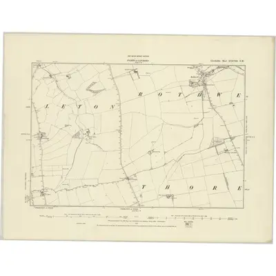1887 Map of Lincolnshire XXXVIII.NW