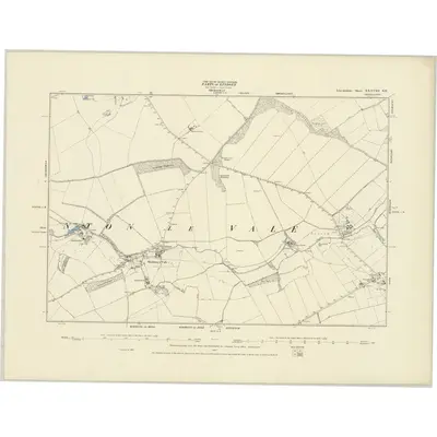 1887 Map of Lincolnshire XXXVIII.SE
