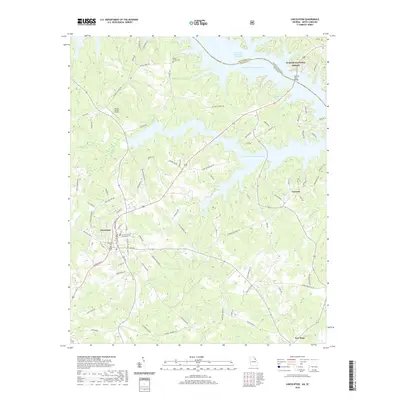 2020 Map of Lincolnton, 2020 Print