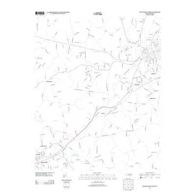 2013 Map of Lincolnton West, 2013 Print