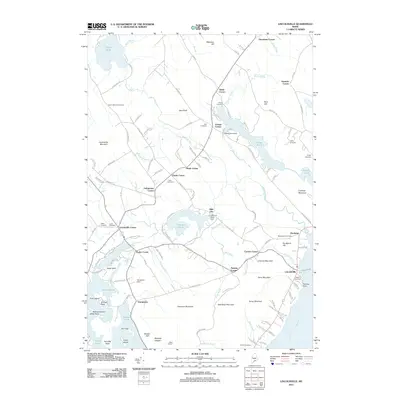 2011 Map of Lincolnville, 2011 Print