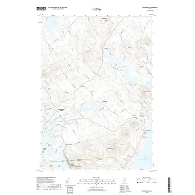 2018 Map of Lincolnville, 2018 Print