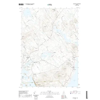2021 Map of Lincolnville, 2021 Print