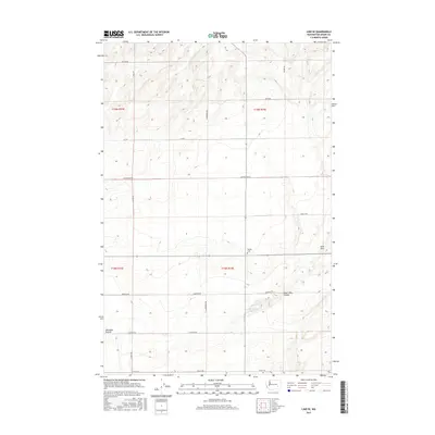 2017 Map of Lind SE, 2017 Print