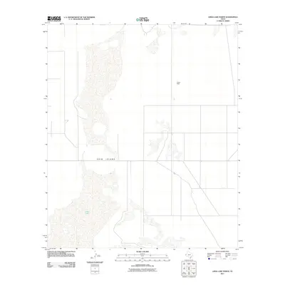 2011 Map of Linda Lake North, 2011 Print