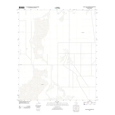 2012 Map of Linda Lake North, 2012 Print