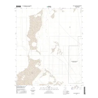 2016 Map of Linda Lake North, 2016 Print