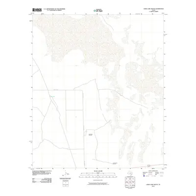 2010 Map of Linda Lake South, 2010 Print